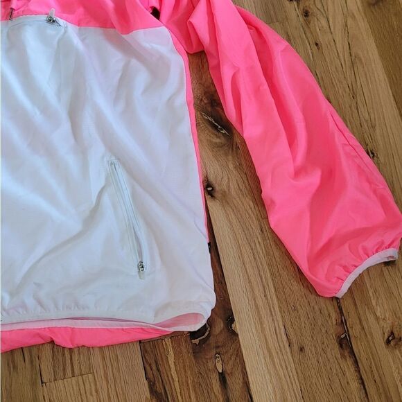 Pennant Colorblock Half Zip Hooded Pullover Rain Jacket XL - Picture 4 of 7